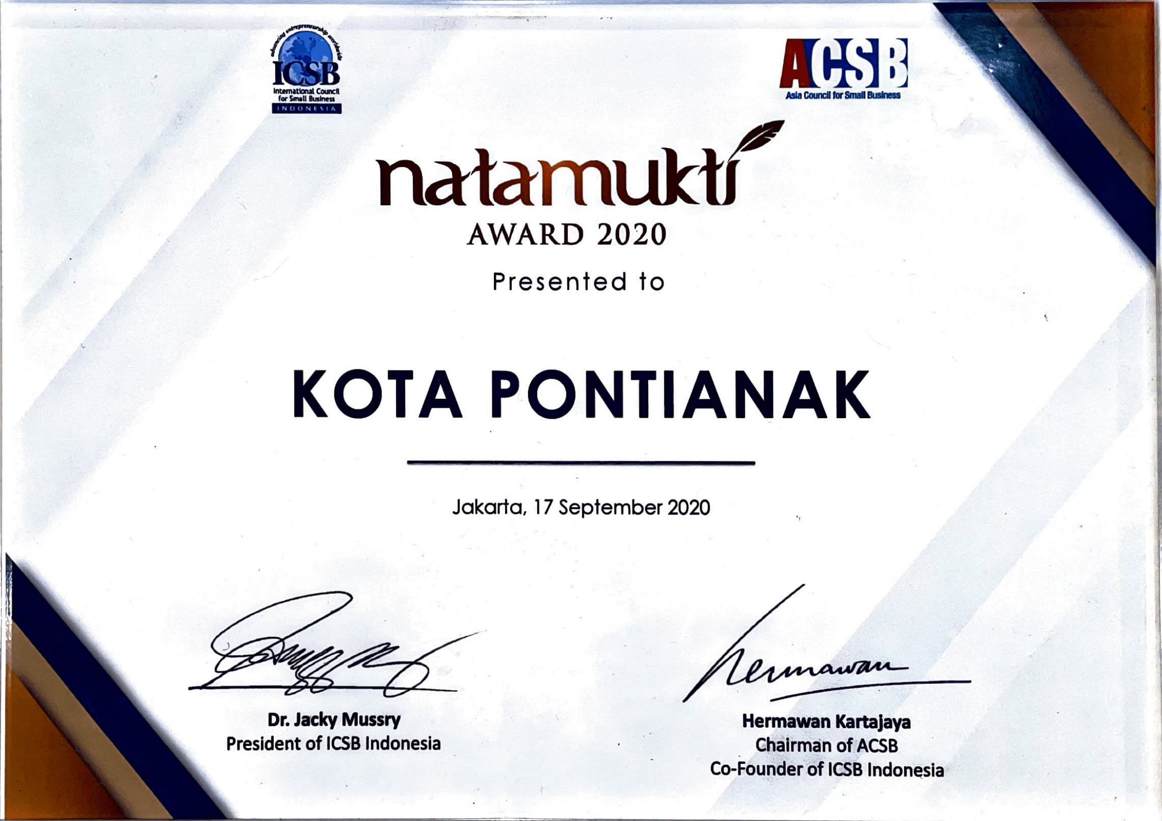 Foto Natamukti Award 2020